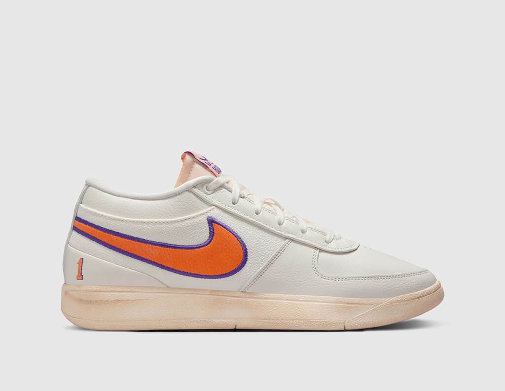 Nike Book 1 Sail / Clay Orange - Court Purple