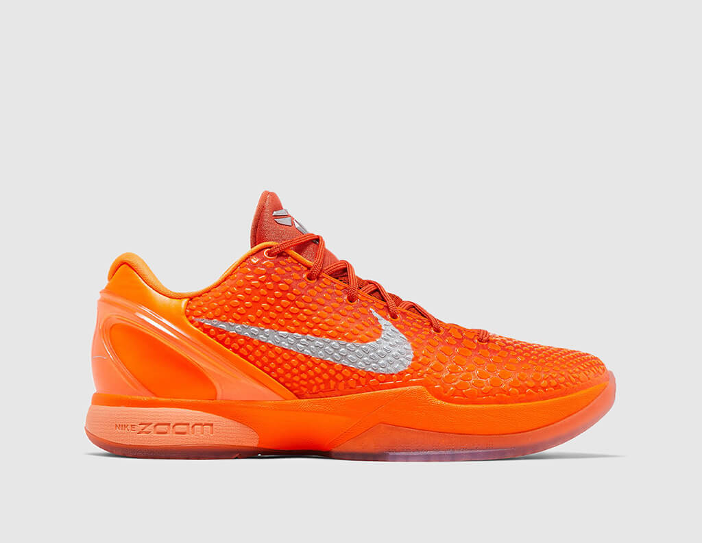Nike Kobe VI Protro Total Orange / Metallic Silver - Cosmic Clay