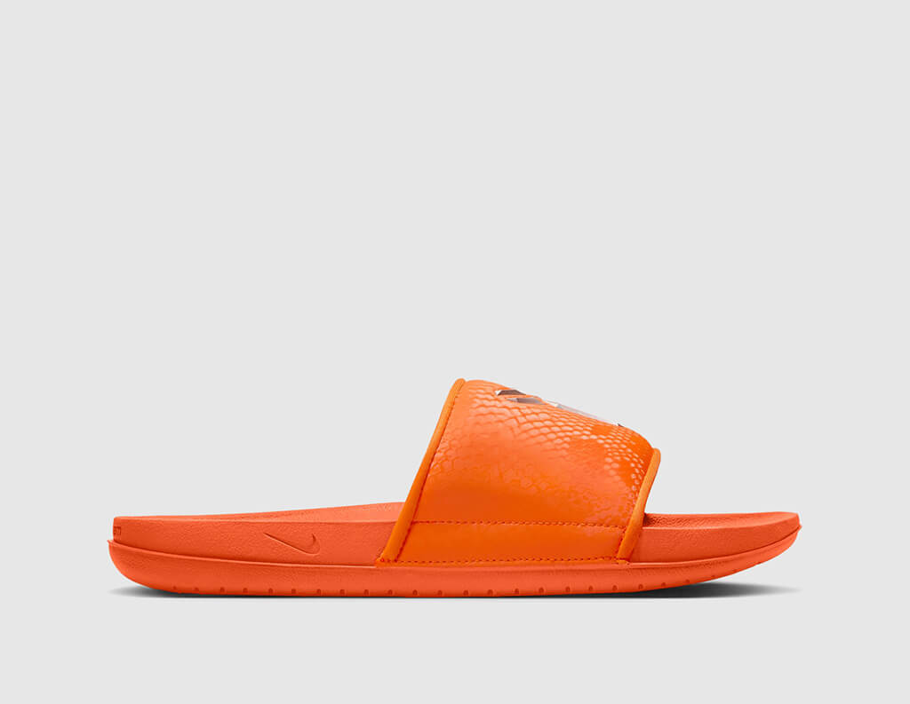Nike Kobe Offcourt Slide Safety Orange / Metallic Silver