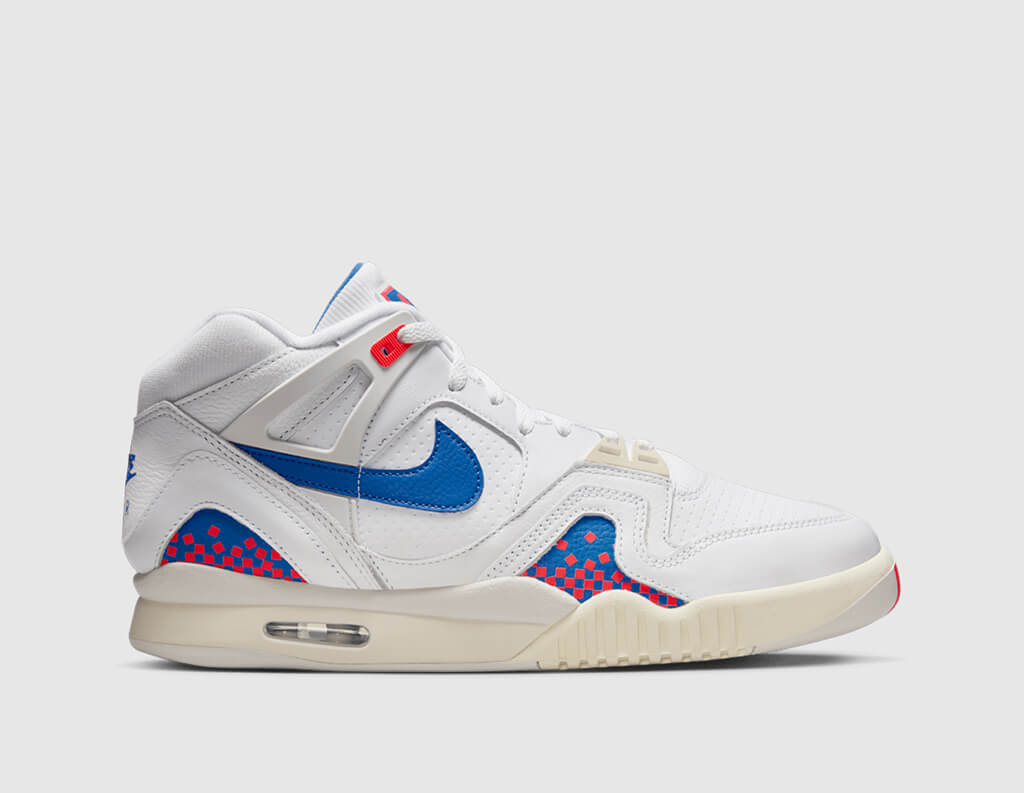Nike Air Tech Challenge 2 White / Royal Blue - Laser Crimson