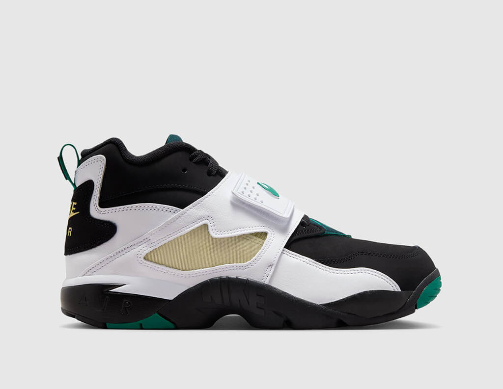 Nike Air Diamond Turf 93 Black / Mystic Green - White