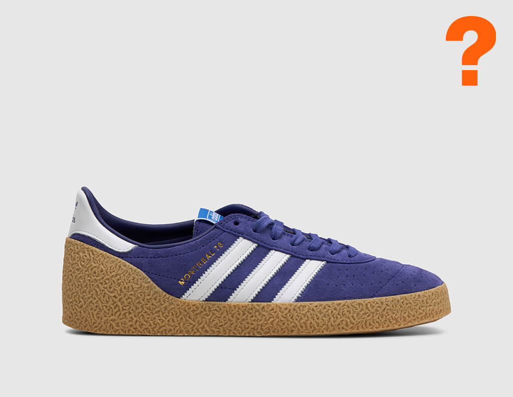 adidas Originals Montreal 76 Collegiate Purple / Core White - size? exclusive