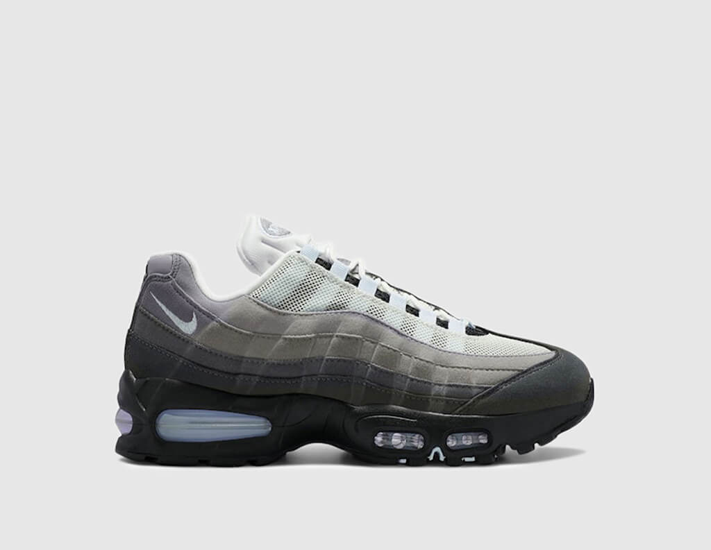 Nike Women's Air Max 95 Big Bubble Black / Blue Tint - White