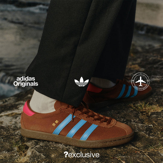 adidas Originals Tobacco Kyoto Preloved Brown / Sky Rush - size? Exclusive