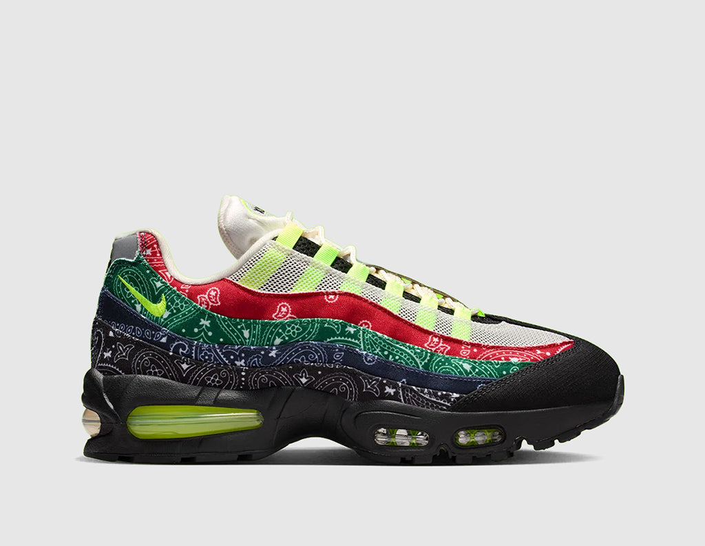 Nike Air Max 95 Big Bubble Sail / Volt - University Red