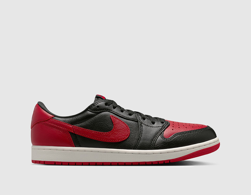 Jordan 1 Retro Low OG Black / Black - Varsity Red