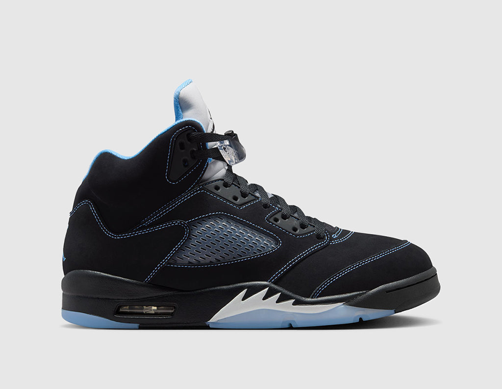 Jordan 5 Retro Black / University Blue - White