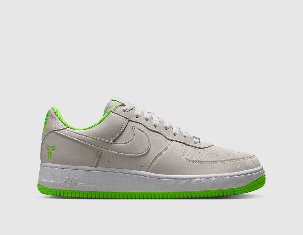 Nike Kobe Air Force 1 Low Vast Grey / Electric Green