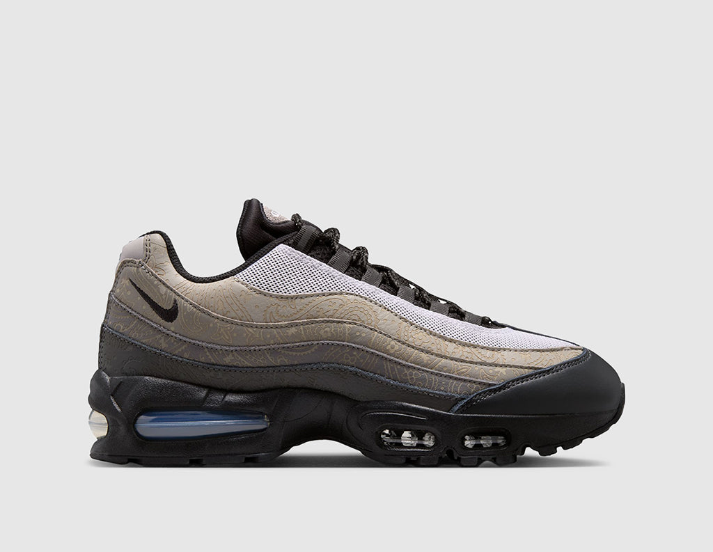 Nike Air Max 95 Big Bubble Leather White / Black - Light Graphite