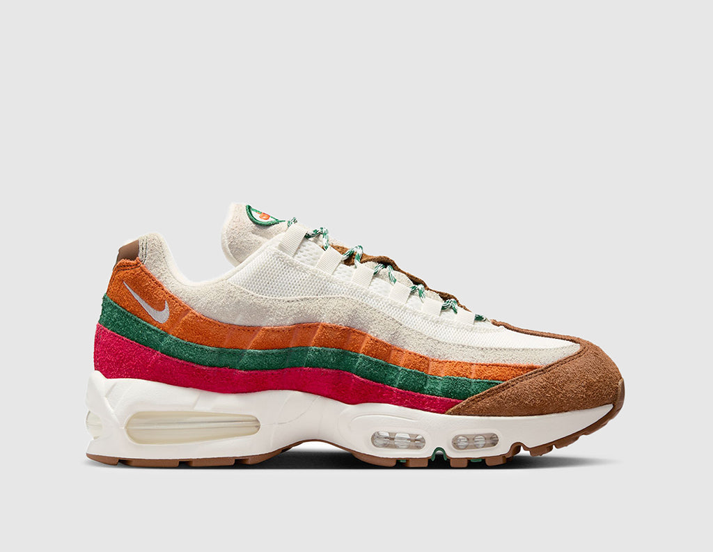 Nike Air Max 95 Big Bubble Sail / Metallic Silver - Total Orange