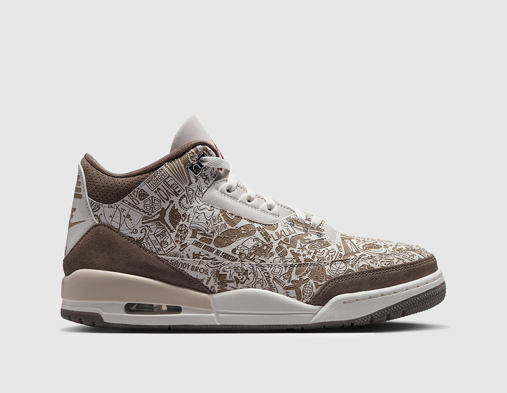 Jordan 3 Retro Laser Phantom / University Red - Palomino Sail