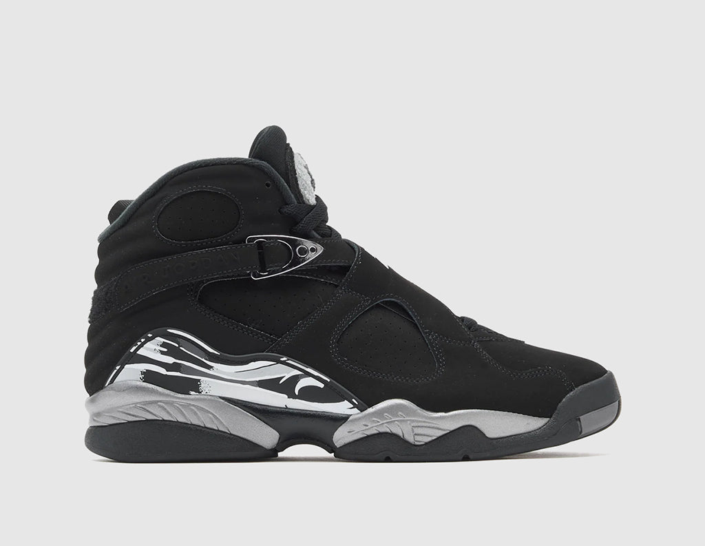 Jordan 8 Retro Black / White - Light Graphite