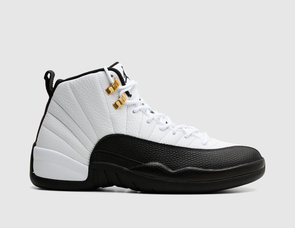 Jordan 12 Retro White / Blaack - Taxi