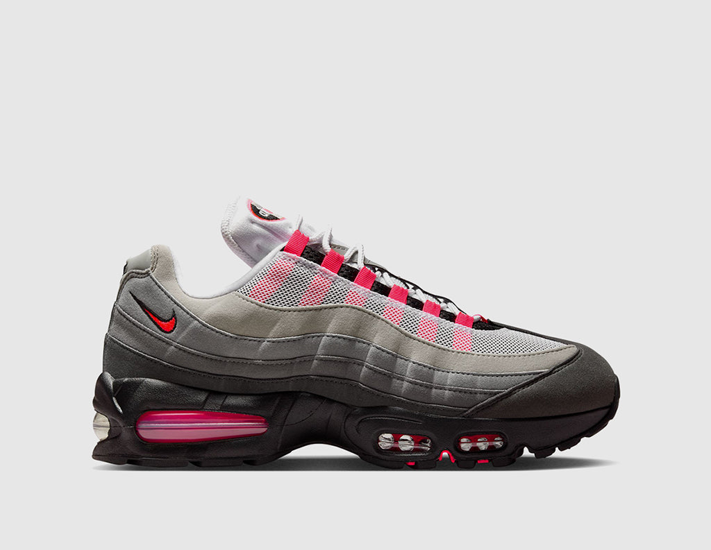 Nike Air Max 95 Black / Solar Red - Medium Ash