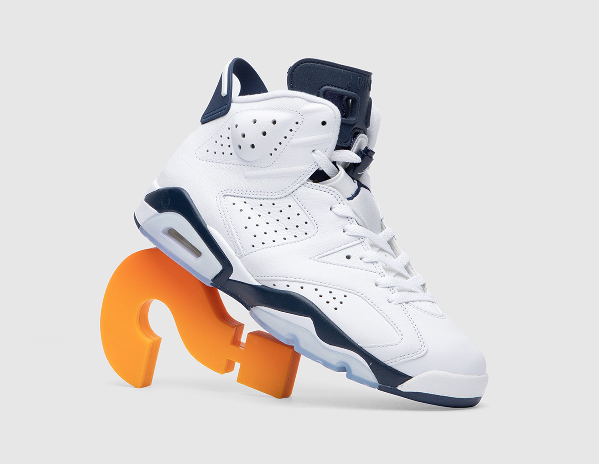 Jordan 6 Retro White / Midnight Navy