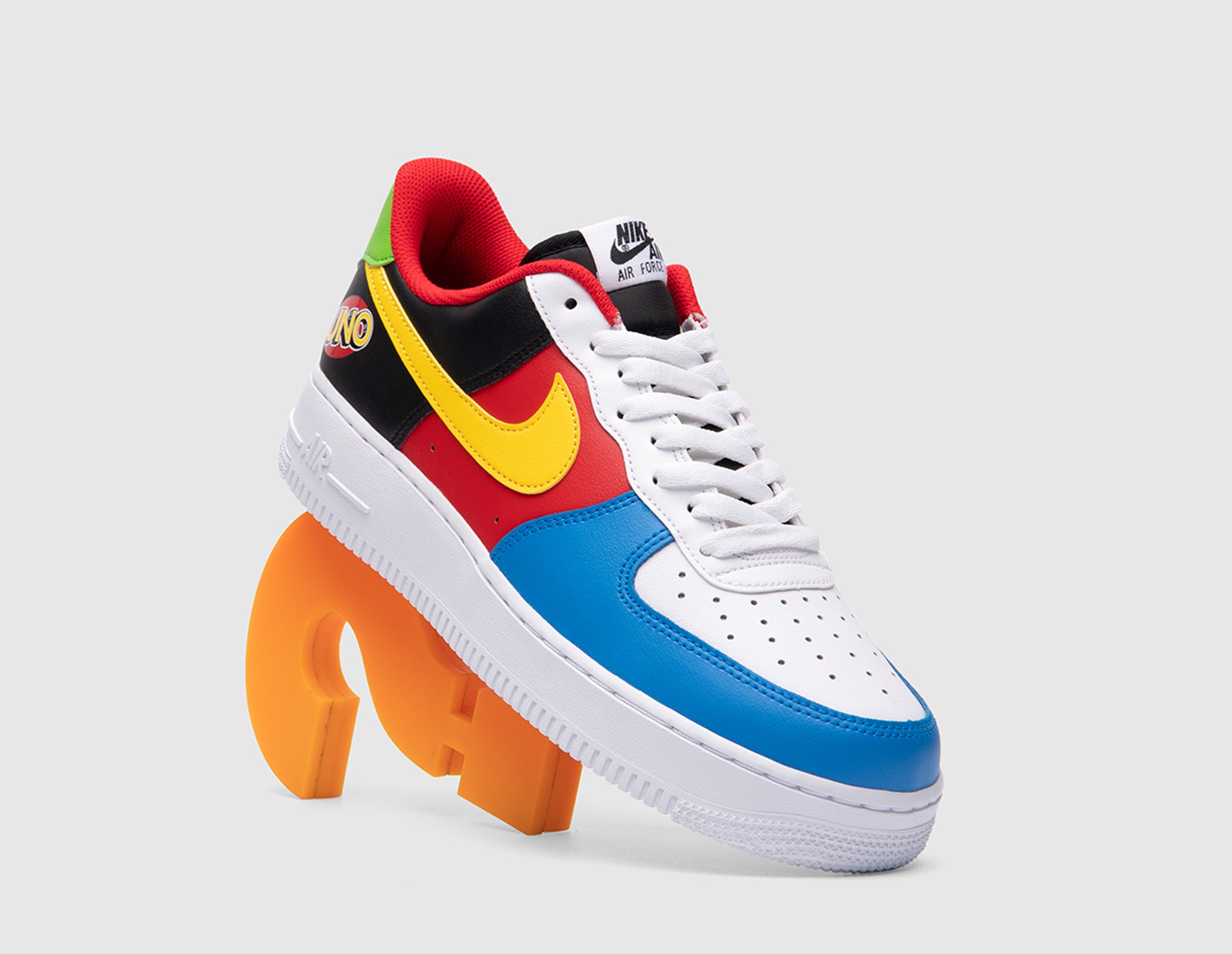 Nike Uno Air Force 1 '07 White / Yellow Zest