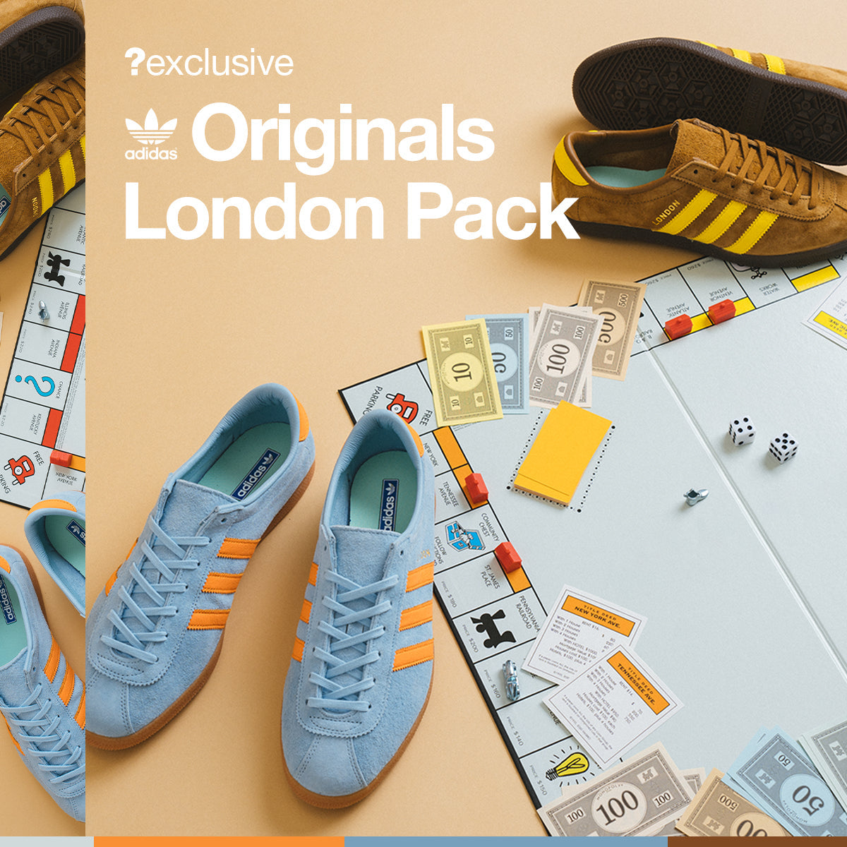 adidas Originals London Pack - size? Exclusive