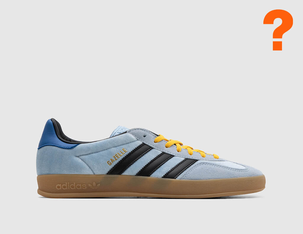 adidas Originals Gazelle Indoor Clear Sky / Core Black - size? exclusive