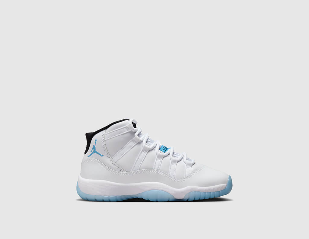 Jordan 11 Retro GS White / Legend Blue - Black