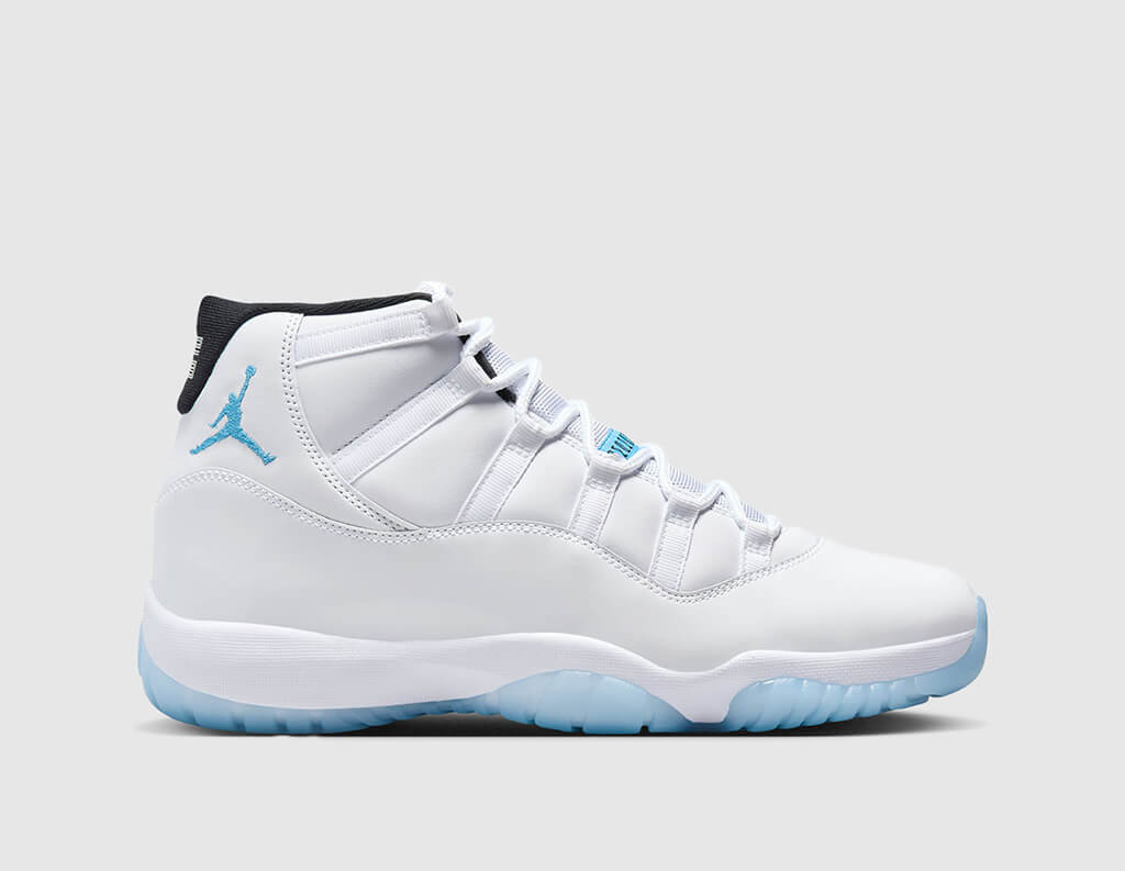 Jordan 11 Retro White / Legend Blue - Black