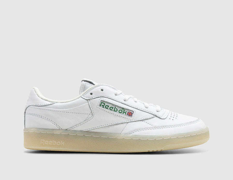 Reebok Club C 85 Vintage White / Glen Green - Vector Red