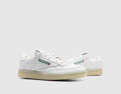 Reebok Club C 85 Vintage White / Glen Green - Vector Red