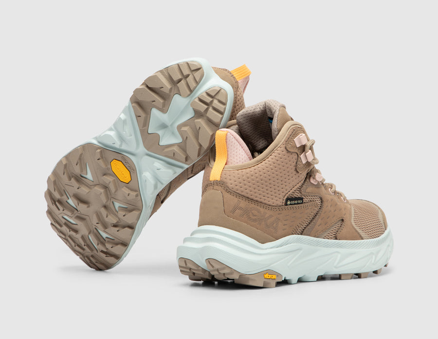 Hoka Women's Anacapa 2 Mid GORE-TEX Dune / Ice Flow