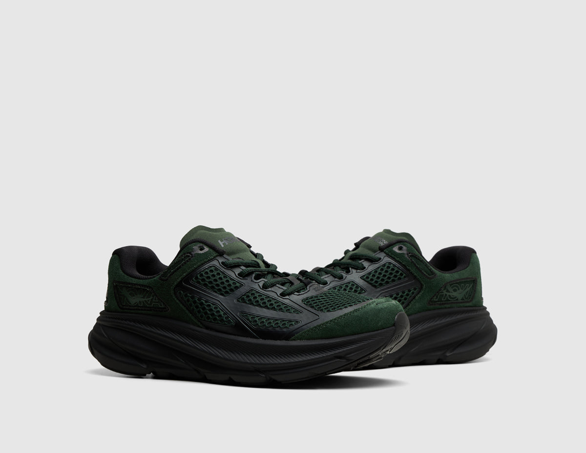 HOKA Clifton One9 S Forest Green / Black