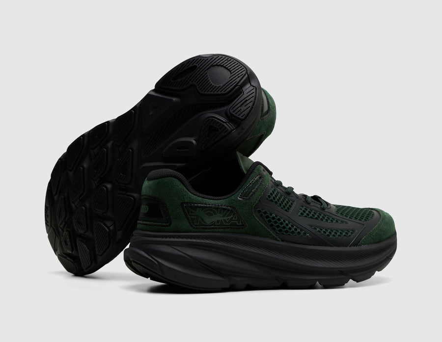Hoka Clifton One9 S Forest Green / Black