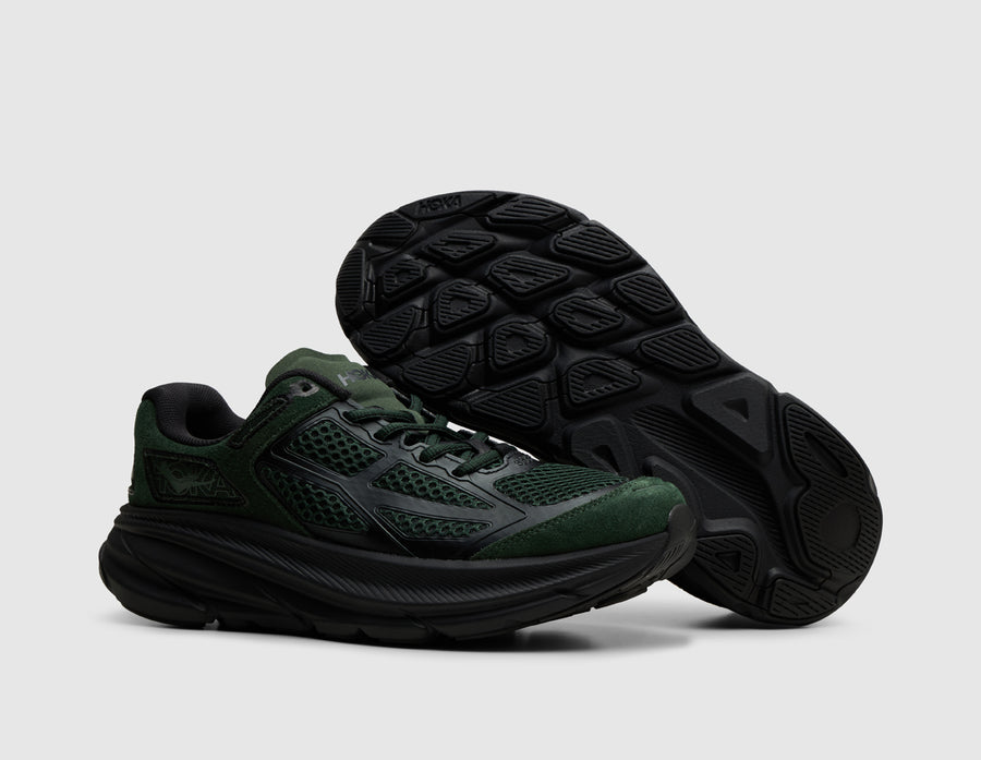 Hoka Clifton One9 S Forest Green / Black