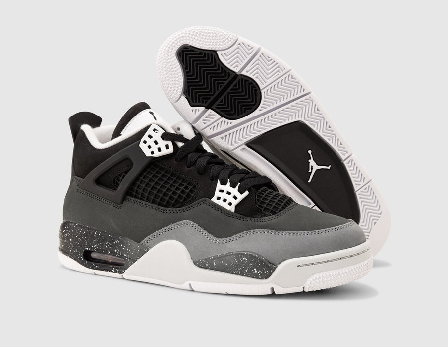 Jordan 4 Retro Black White Anthracite size Canada