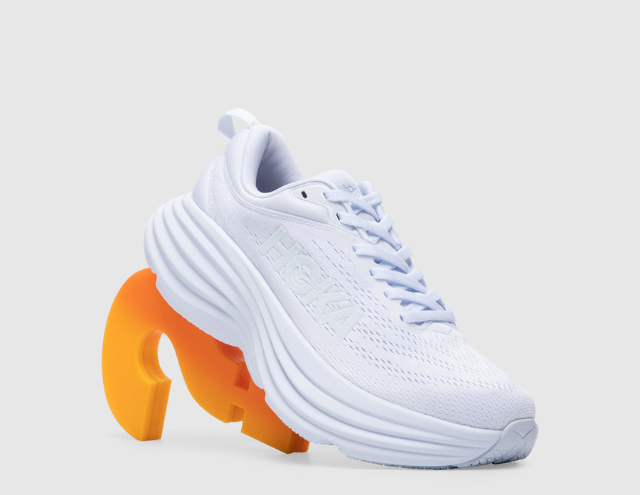 Hoka Women's Bondi 8 White / White