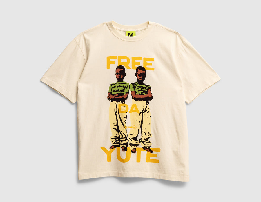 Supervsn Free Da Yute T-Shirt / Aloewood