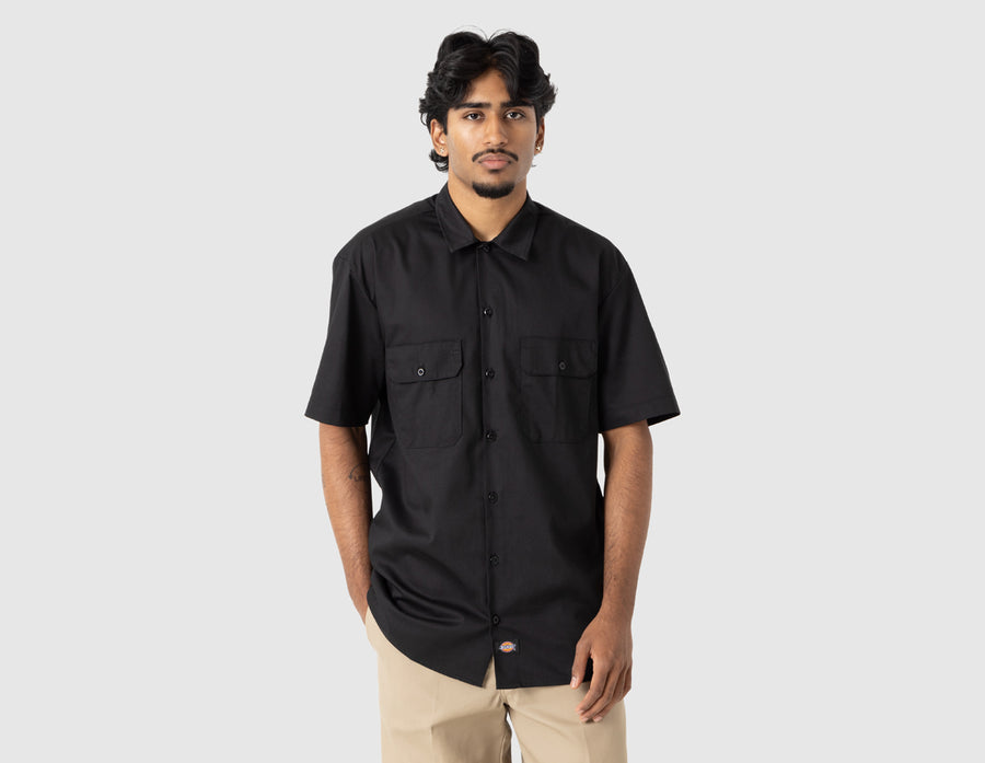 Dickies Short Sleeve Twill Shirt / Black