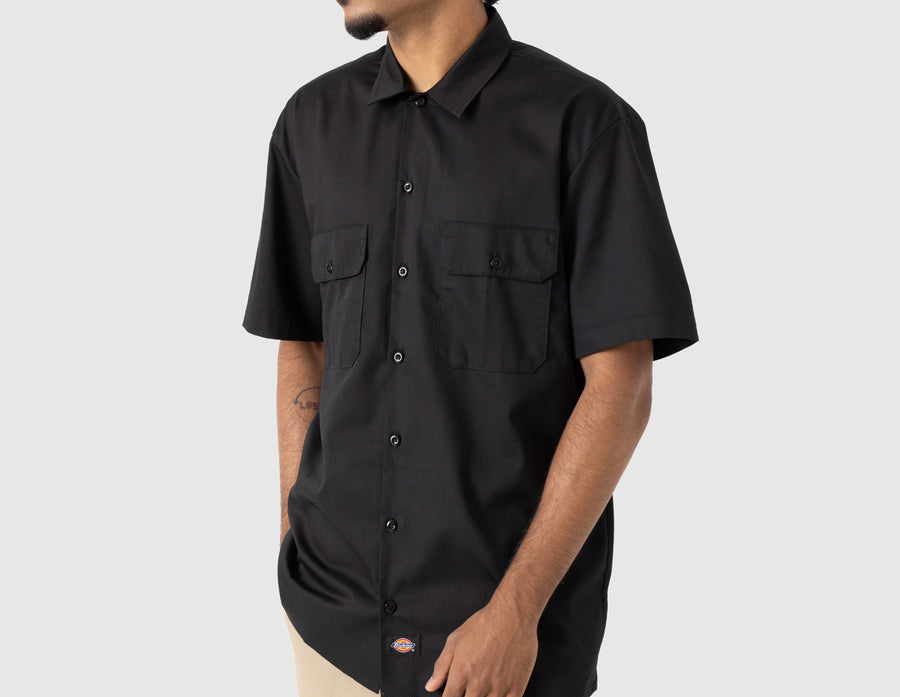 Dickies Short Sleeve Twill Shirt / Black