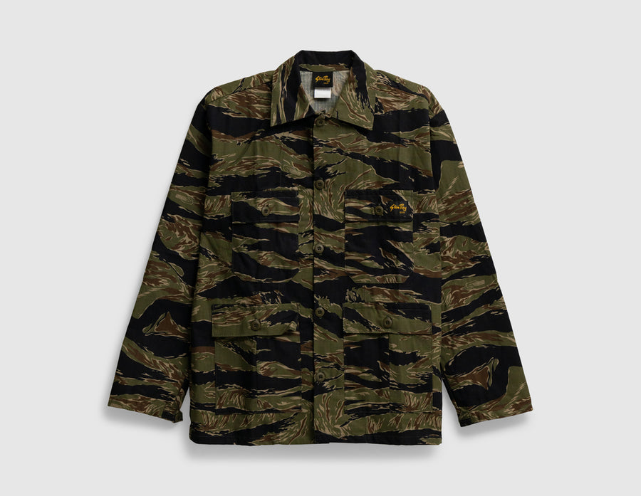 Stan Ray 4 Pocket Jacket / Green Tigerstripe Ripstop