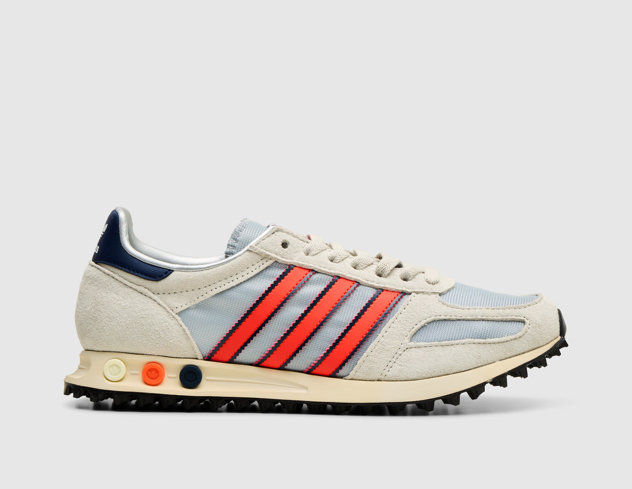 adidas LA Trainer OG Silver Metallic / Dark Blue – size? Canada
