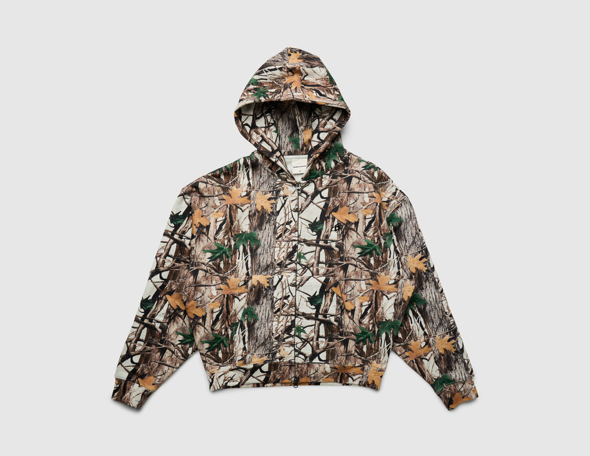 Home Grown Brutal Zip / Light Grey Marl