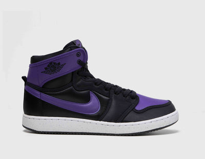 Jordan 1 KO Black / Field Purple - White - Sneakers