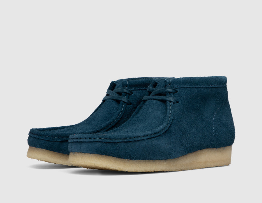Clarks Originals Wallabee Boot / Dark Blue Suede