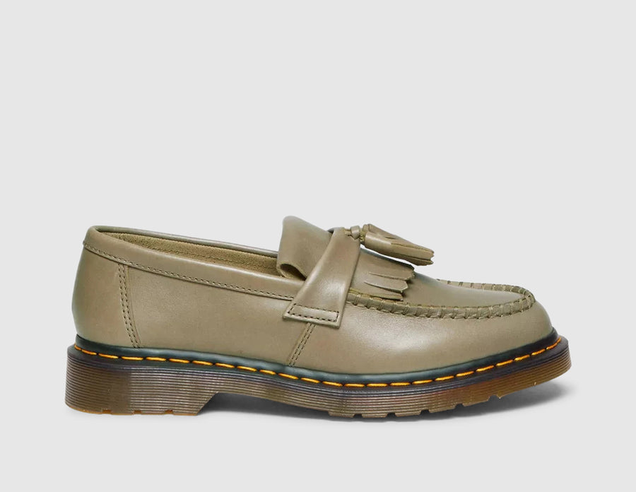 Dr. Martens Adrian Tassel Loafer / Olive Carrara Leather
