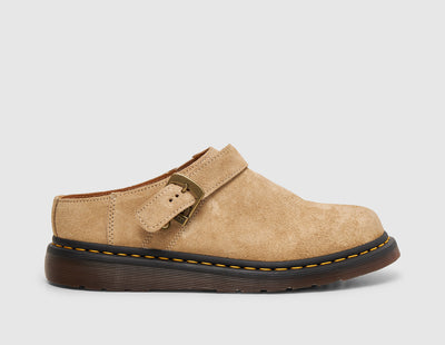 Dr. Martens Isham Desert Oasis Suede / Parchment Beige - Low Top