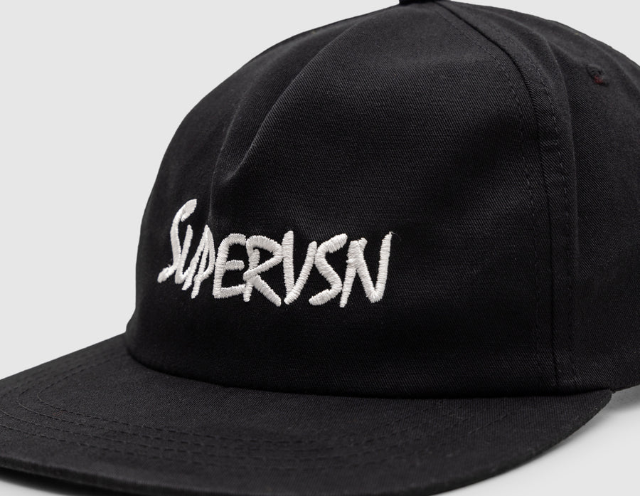 Supervsn Slauson Logo Camp Hat / Black