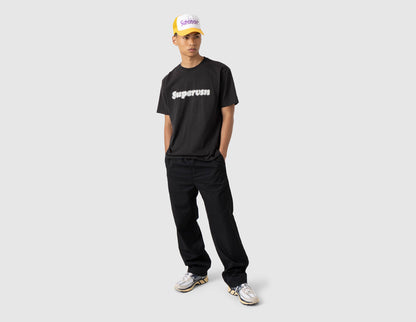 SUPERVSN Blur Logo T-shirt / Vintage Black
