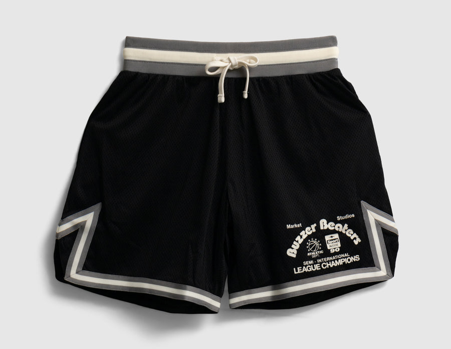 Market Buzzer Beaters Game Shorts Black