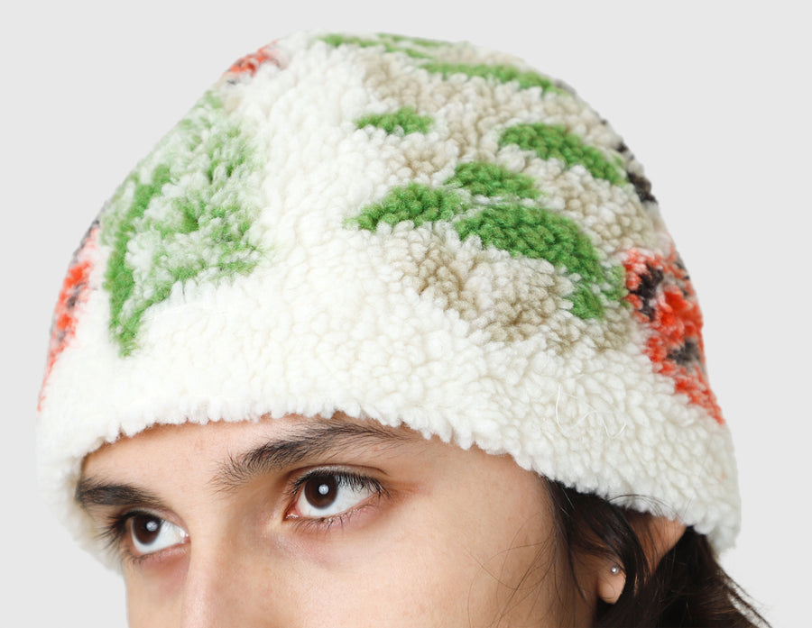 MARKET Mycology Jacquard Knit Beanie / Cream size? Canada