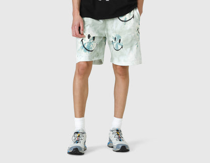 MARKET Smiley Shibori Dye Shorts / Green