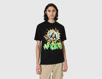 MARKET Smiley Through The Looking Glass T-shirt / Black