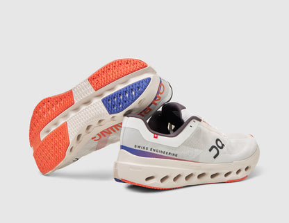 On Cloudsurfer Next White / Flame