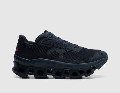 On Women's Cloudmonster Void Black / Black - Sneakers